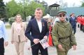 Евгений Наумов осмотрел работу интерактивной площадки «Военный городок»