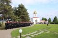 Парадный расчёт Кубанского казачьего войска торжественно встретили на Кубани