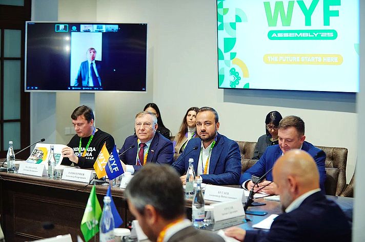 А. Варфоломеев принял участие в мероприятиях Слёта первого Всемирного фестиваля молодёжи в Нижнем Новгороде