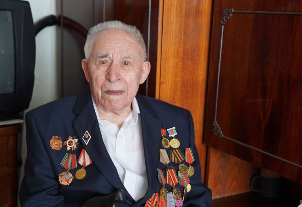 101 год исполнился фронтовику из Приморско-Ахтарского округа
