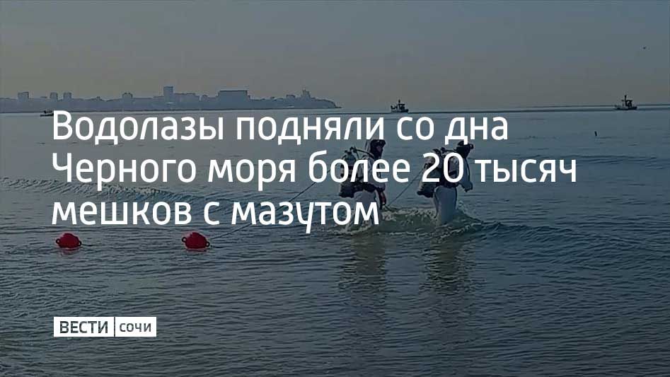 С начала работ по ликвидации последствий ЧС после крушения танкеров в Керченском проливе очищено более 1,3 тысячи километров побережья, в том числе повторно