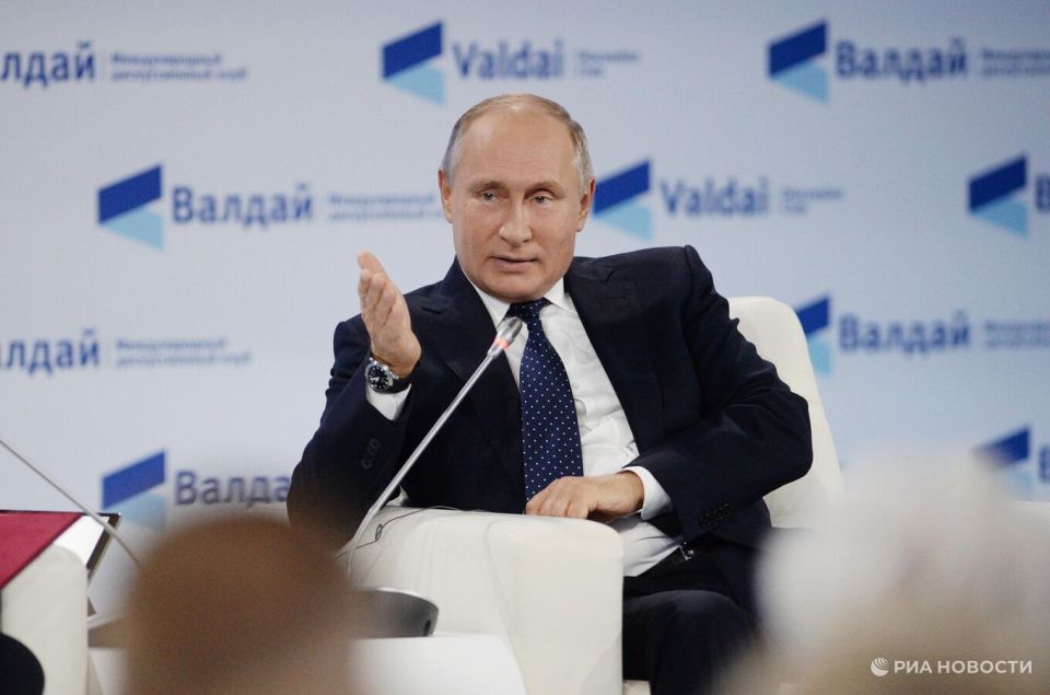 Песков рассказал об особенностях выступлений Путина на "Валдае"