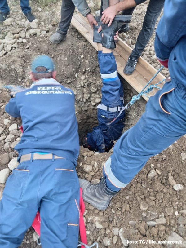 Мальчик провел всю ночь просидел в глубокой яме в краснодарском Апшеронске