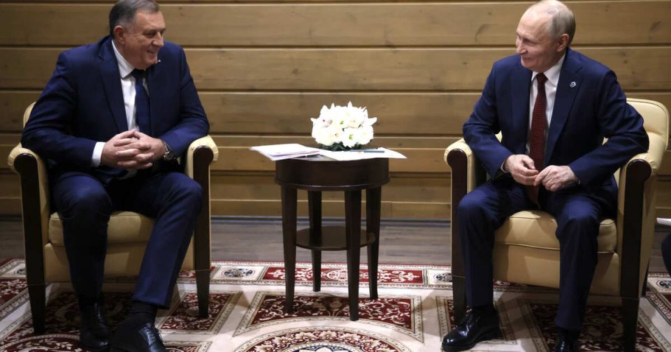 Путин провел встречу с Додиком на сессии клуба "Валдай"