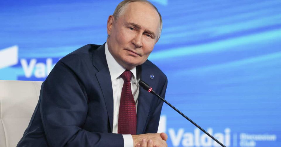 О чем Путин рассказал на пленарной сессии клуба "Валдай": главное