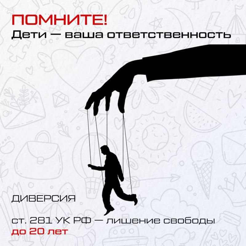 Помните! Дети - ваша ответственность!