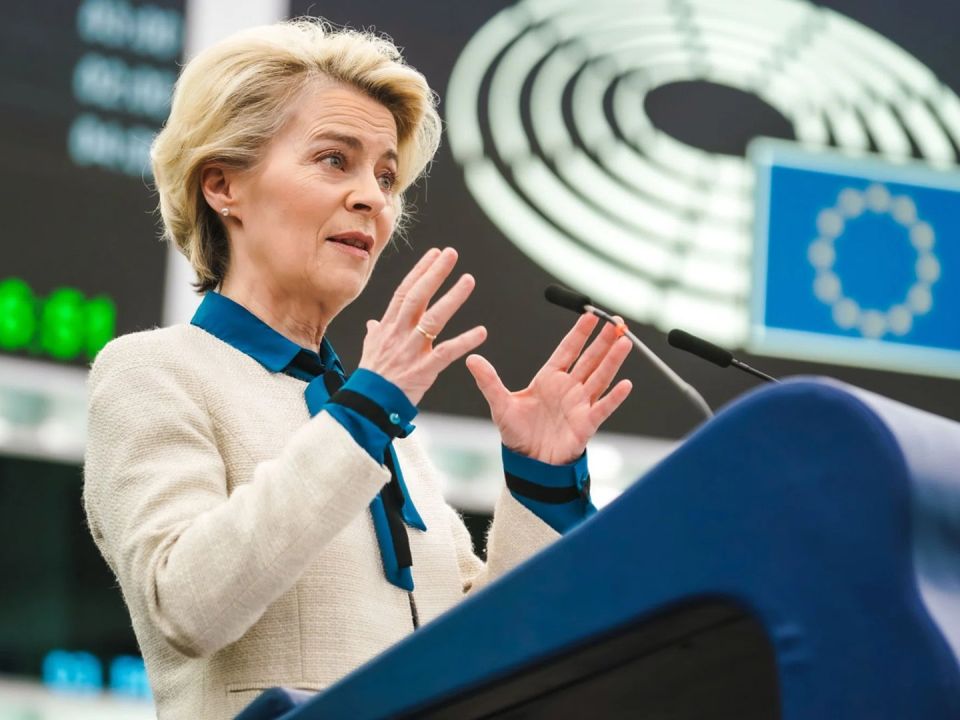 Урсула фон дер Ляйен призвала ЕС внимательно выслушать речь Путина на «Валдае»