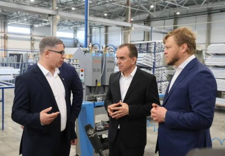 Губернатор Краснодарского края посетил промышленный парк «Копанской»