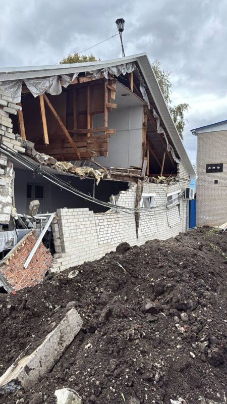 В психдиспансере Краснодарского края обрушилась стена, пострадала женщина