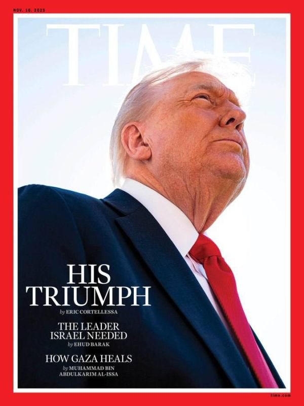 Трамп обиделся на журнал Time из-за неудачного фото на обложке