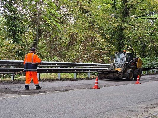 В Сочи завершился подготовительный этап ремонтных работ на Новороссийском шоссе
