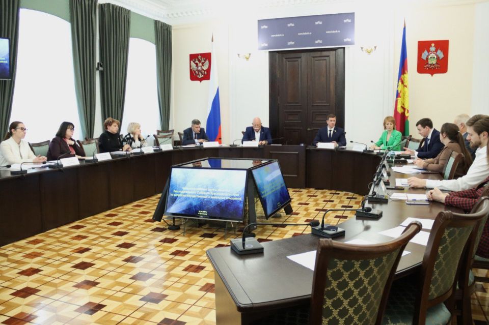 Заместитель председателя краевого парламента Сергей Болдин провел заседание рабочей группы комитета по вопросам имущественных и земельных отношений
