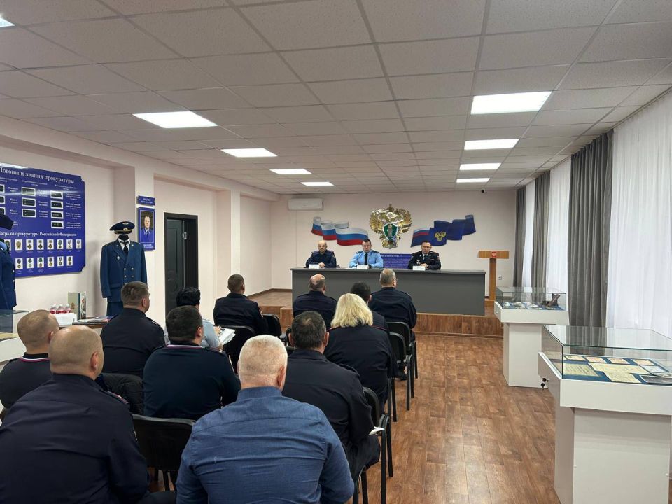 Исполняющим обязанности прокурора Гулькевичского района проведено межведомственное совещание правоохранительных органов района