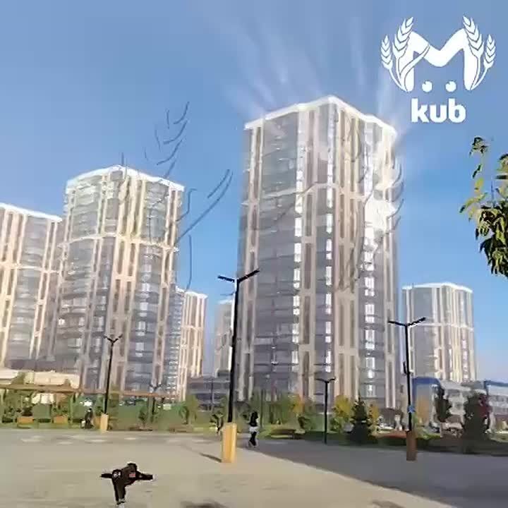 Трунь. Феечки поколдовали над краснодарской многоэтажкой и теперь она волшебная палочка