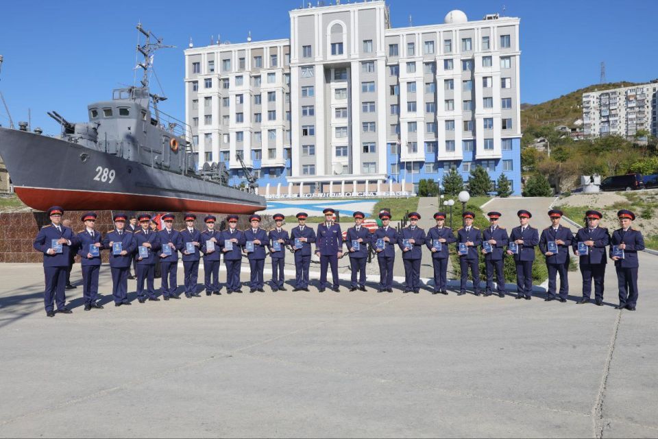 В городе-герое Новороссийске состоялась торжественная церемония принятия Присяги следователями краевого следственного управления