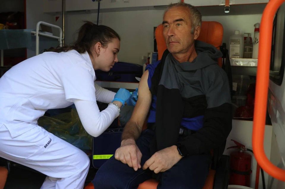 В Краснодаре до конца ноября будут работать мобильные пункты вакцинации от гриппа