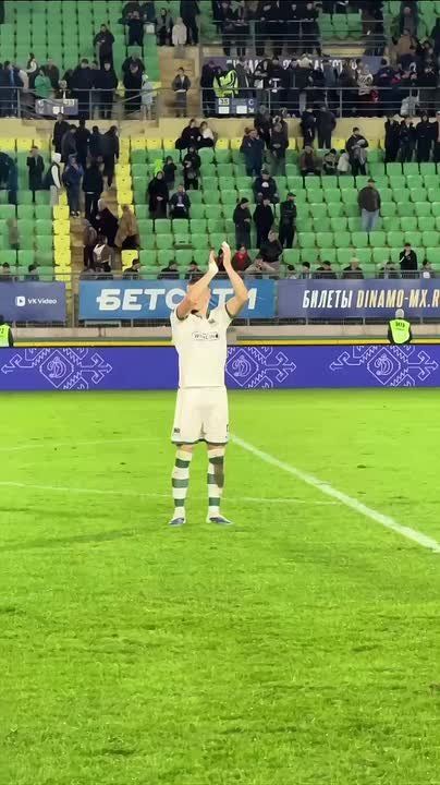 ФК «Краснодар» обыграл махачкалинское «Динамо» со счетом 2:0 и вышел на первое место в таблице РПЛ