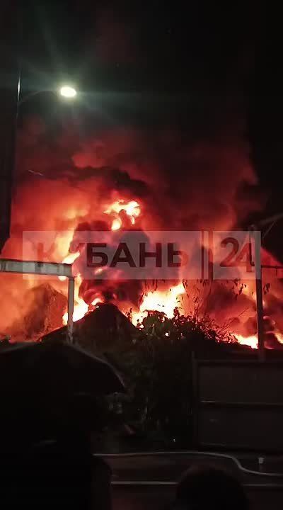 Пламя охватило частные дома в Сочи