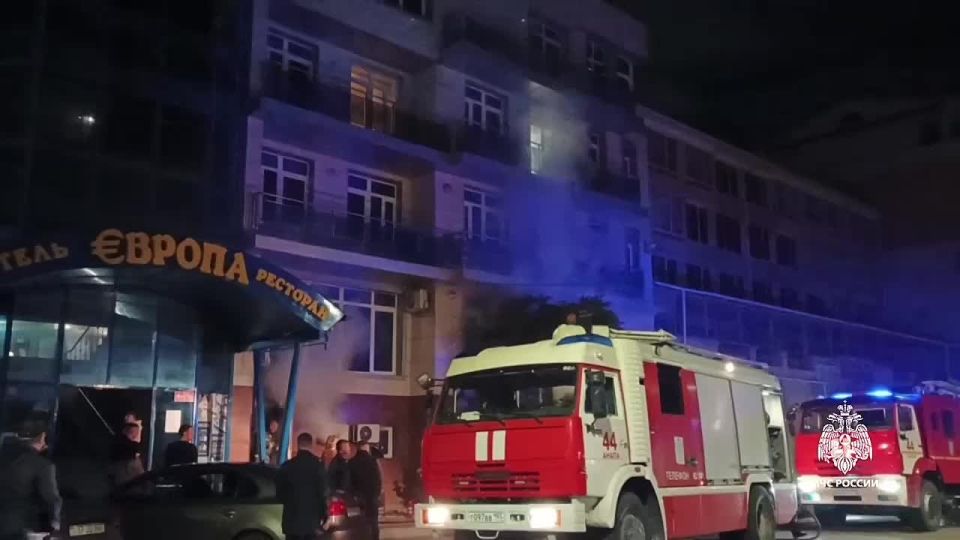 МЧС России потушили пожар в Анапе