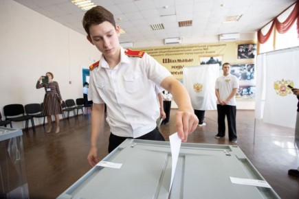 В школах Анапы прошли выборы президентов