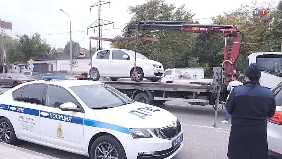 Администрацией города совместно со службой судебных приставов и налоговой инспекцией проведено рейдовое мероприятие с использованием комплекса «Дорожный пристав»