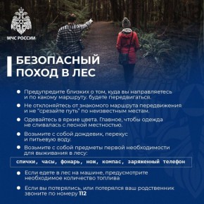 Безопасность в походе-главные правила!