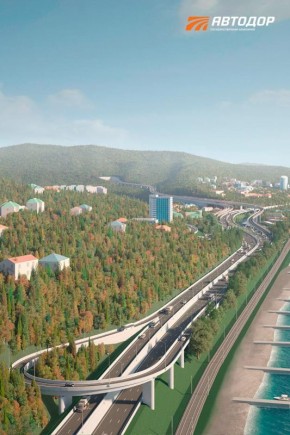 На обходе Адлера построят еще одну разворотную петлю