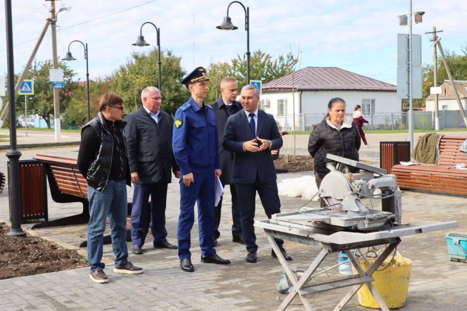 Прокурором Брюховецкого района проведена проверка выполнения работ по капитальному ремонту социально значимых объектов на территории муниципалитета