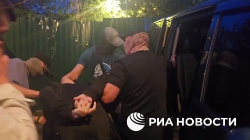 Владислав Шурыгин: Видео задержания в Москве россиянина, передававшего Киеву сведения о ПВО в Подмосковье и на Кубани, публикует ФСБ