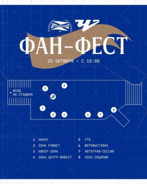 Наш с вами футбольный выходной начнётся с фанфеста
