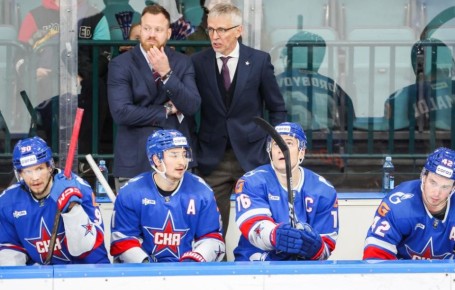 СКА со счетом 8:1 разгромил "Сочи" в матче Континентальной хоккейной лиги