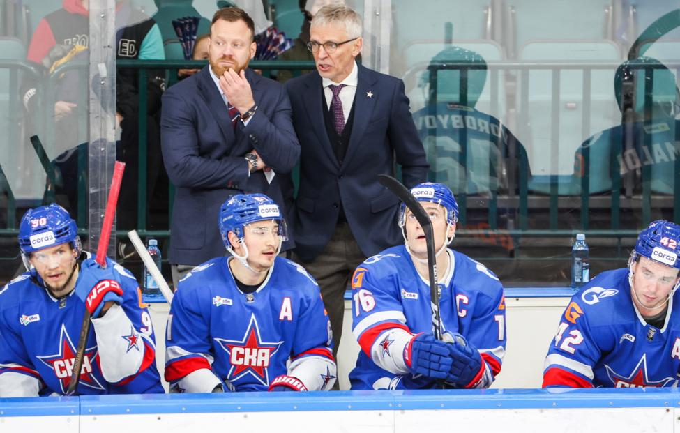 СКА со счетом 8:1 разгромил "Сочи" в матче Континентальной хоккейной лиги