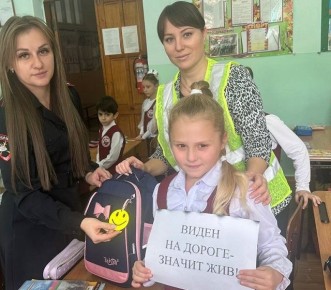 В Краснодарском крае автоинспекторы совместно с родительским патрулем вышли на стражу дорожной безопасности
