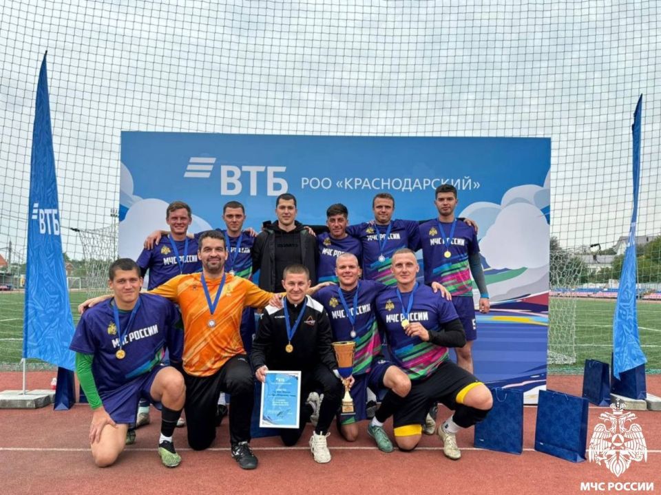 Двойное золото и бронза: сборная Главного управления МЧС России по Краснодарскому краю блистает на Спартакиаде ВТБ!
