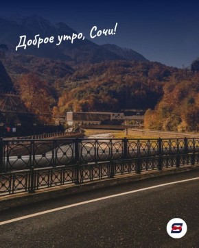 Доброе утро, Сочи!. Пусть сегодня всё будет в удовольствие - и работа, и прогулка, и случайная встреча