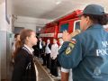 В подразделениях МЧС России по Краснодарскому краю провели уроки безопасности перед школьными каникулами