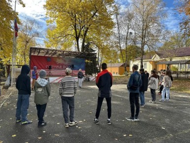 В станице Каладжинской проводят краевую смену для детей с ограниченными возможностями здоровья