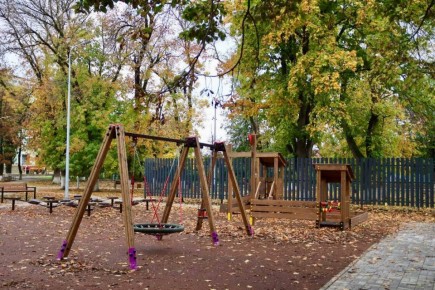 В станице Тбилисской благоустроили сквер