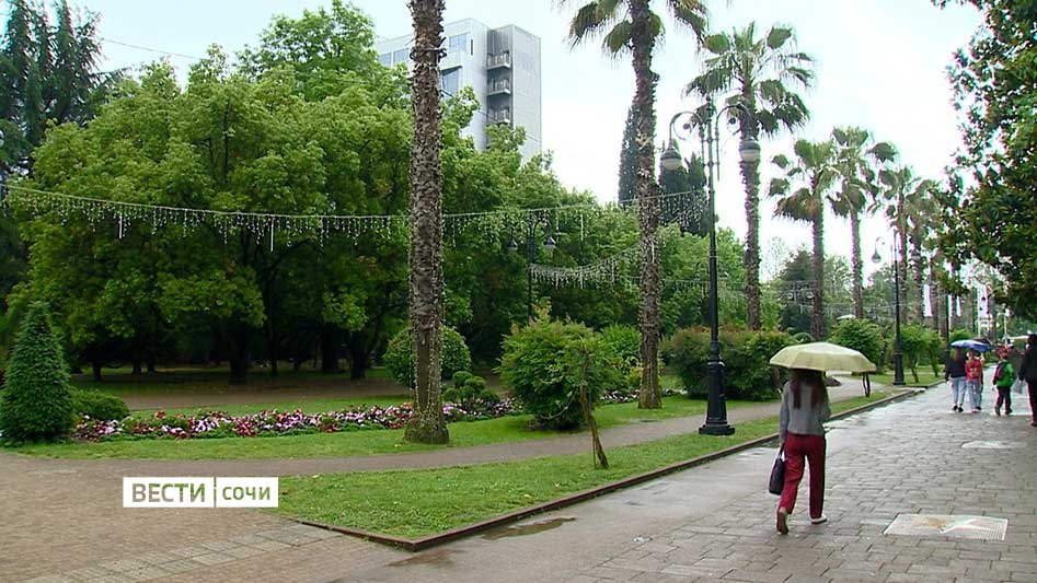 В Сочи ожидаются два дня непрекращающихся дождей