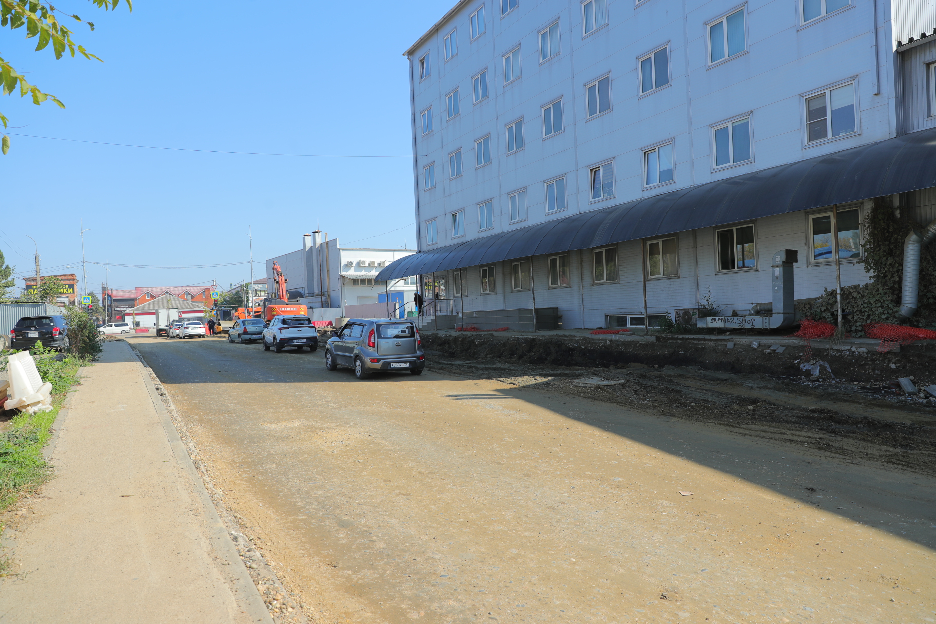 В Краснодаре в связи с погодными условиями продлили срок временного перекрытия участка ул. Пашковский перекат