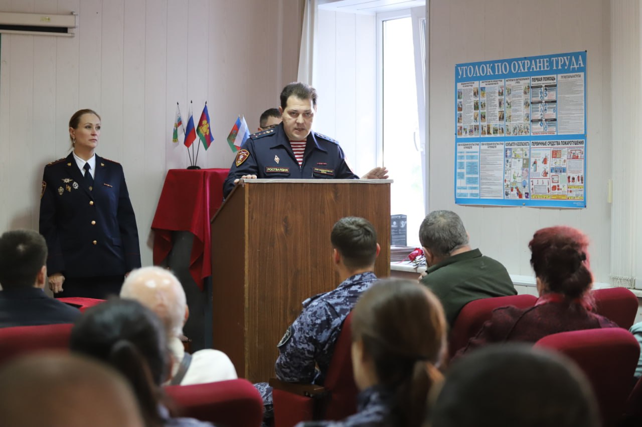 В Геленджике отметили 73-ю годовщину образования Росгвардии