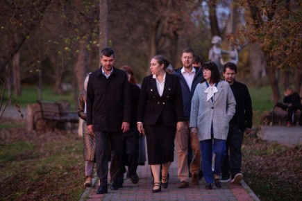 Парк в Юровке будет обновлен в два этапа