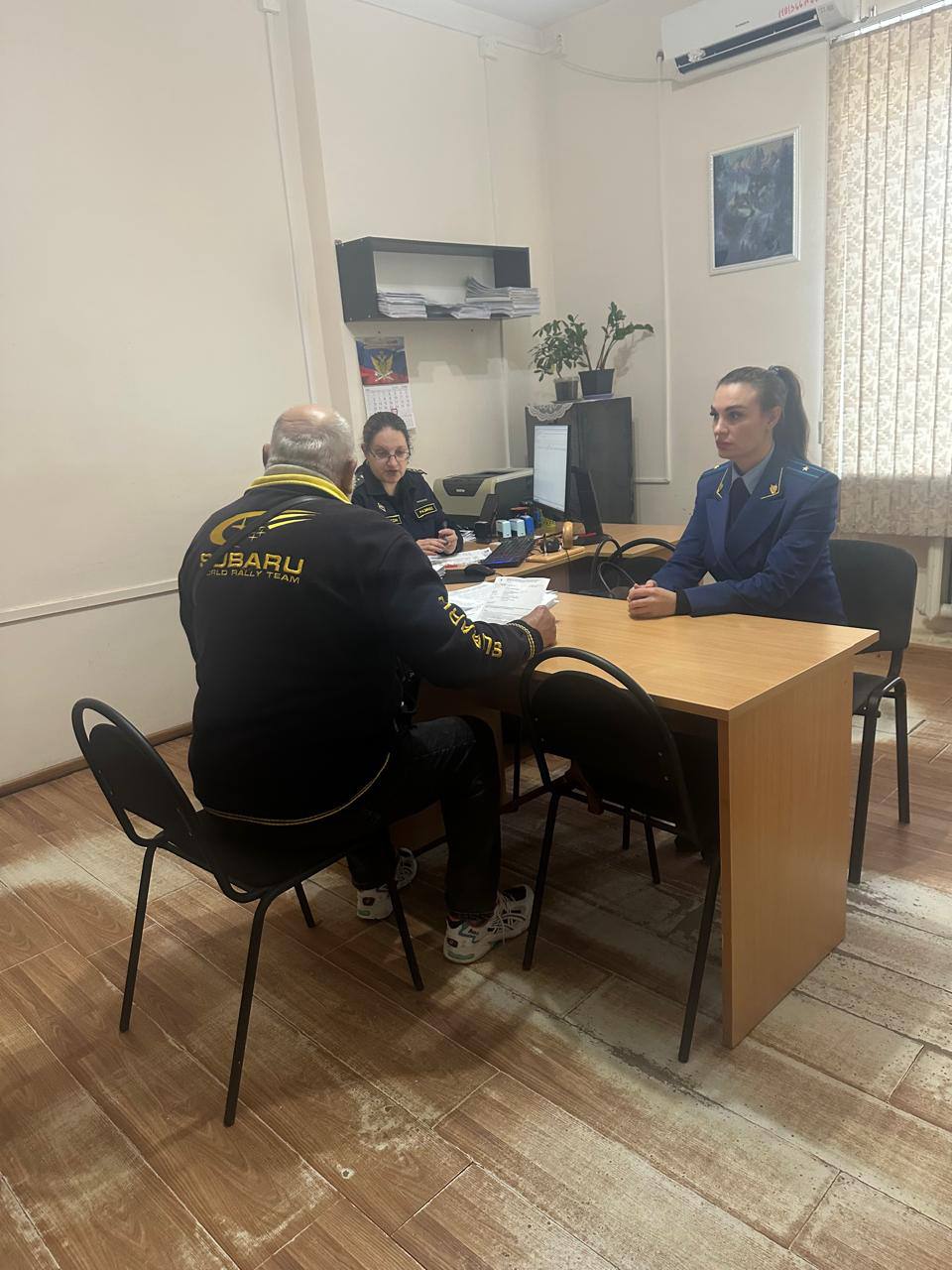 Прокуратурой Апшеронского района проведен прием граждан по вопросам соблюдения законодательства об исполнительном производстве