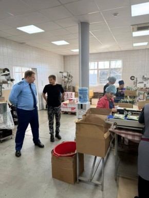 Прокурор Северского района с рабочим визитом посетил промышленные площадки предприятия ООО «ПромАгроПак»