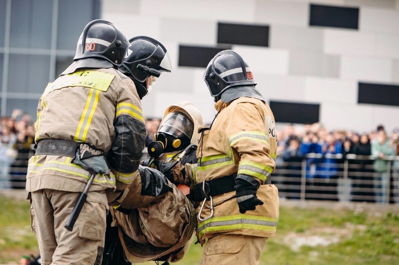 В ВДЦ "Смена" прошло занятие по пожарной безопасности