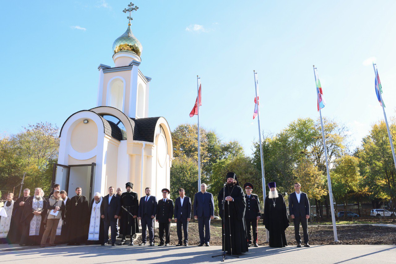 В Керчи при храме апостола Андрея Первозванного освятили новую часовню