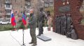 В Волновахе состоялось торжественное открытие памятника Герою России и Донецкой Народной Республики Владимиру Жоге