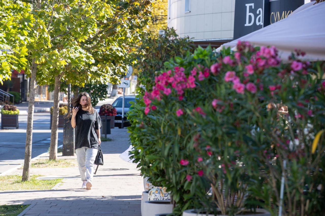 Доброе рабочее. После длинных выходных короткую рабочую неделю Анапа встречает теплой погодой с небольшой облачностью