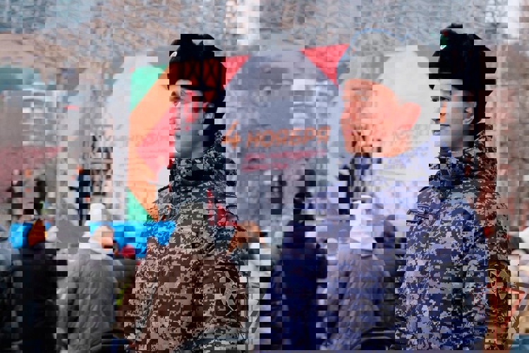 Росгвардия обеспечила безопасность проведения праздничных мероприятий Дня народного единства