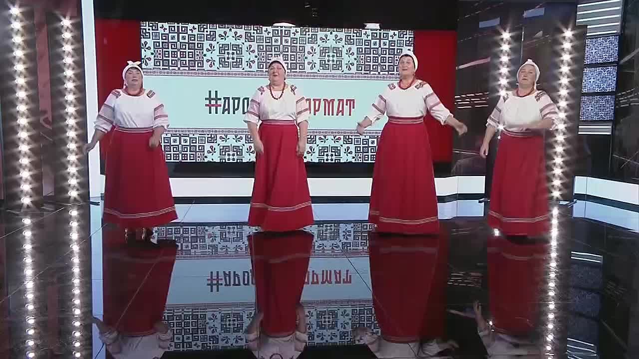 Объявляем победителя второй серии нашего проекта «Народный формат» — это вокальный ансамбль «Калына»